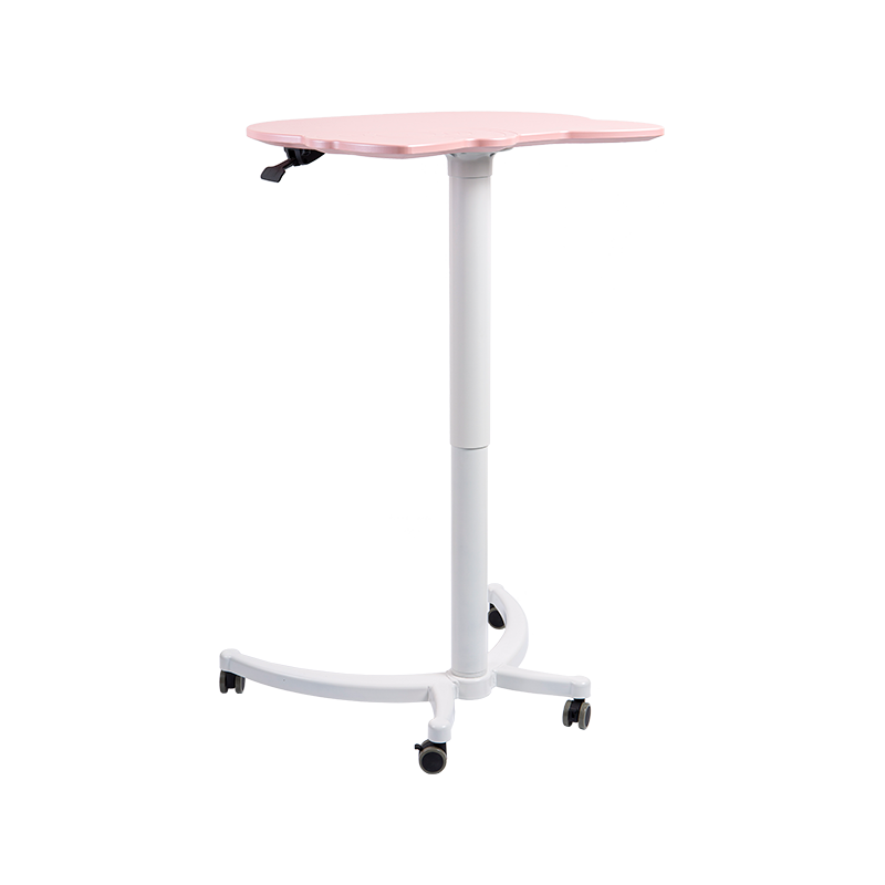 TH12 (Cat Head Leg Column + Cat Head Panel Column) Pneumatic Height-Adjustable Desk