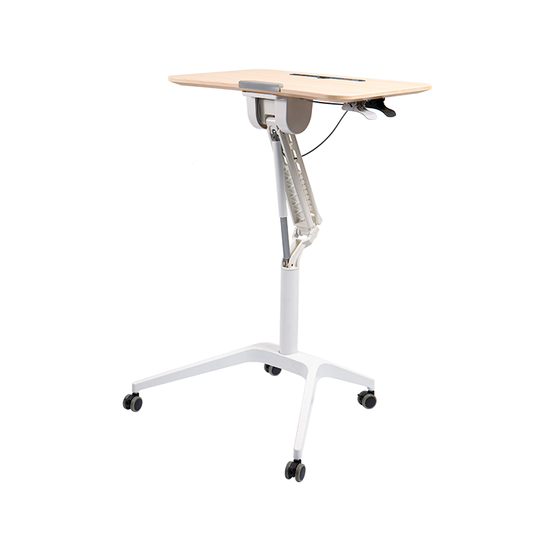 SK01-2 iPad High-Legged Pneumatic Height-Adjustable Desk