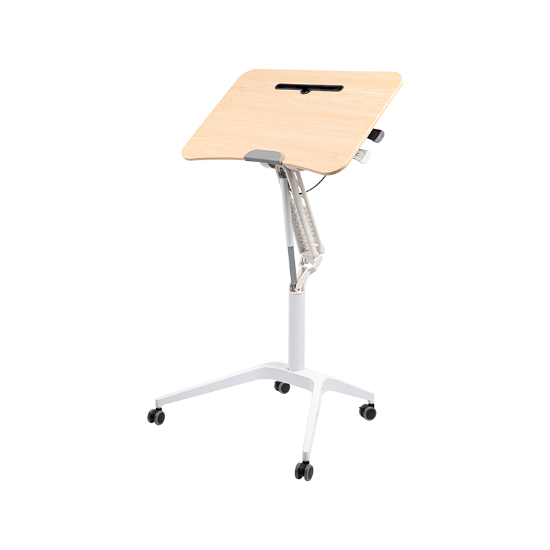 SK01-2 iPad High-Legged Pneumatic Height-Adjustable Desk