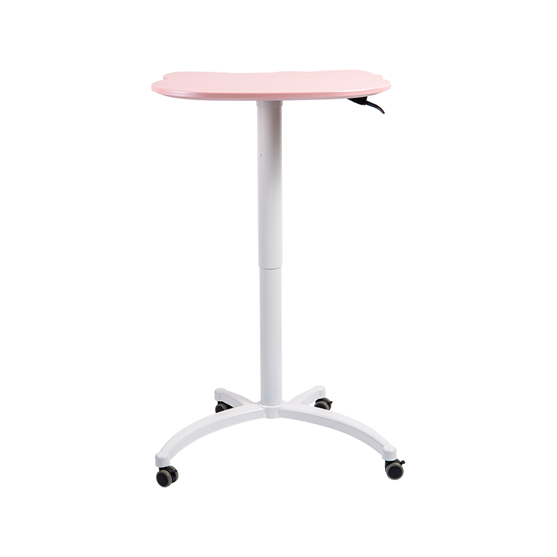TH07 (Square Aluminum Tube Column) Pneumatic Height-Adjustable Desk