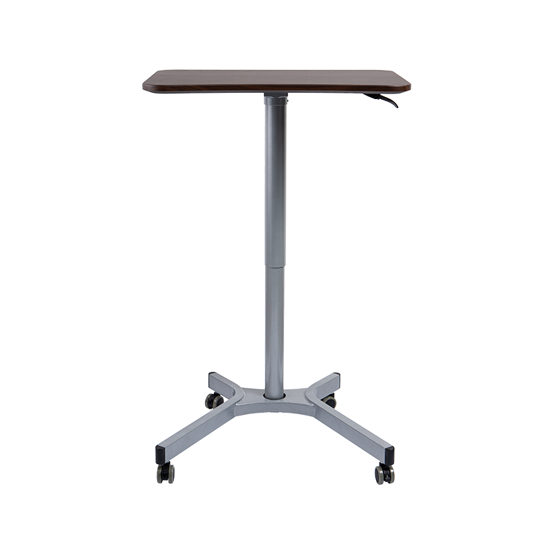 TH08 (Aluminum Tube Column) Pneumatic Height-Adjustable Desk