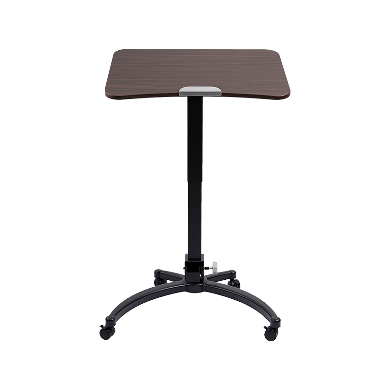 TH09 (Square Aluminum Tube) Pneumatic Height-Adjustable Desk