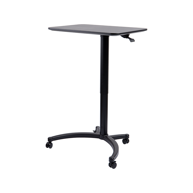TH-13 (Cat Head Leg Column na may Square Panel Column) Pneumatic Height-Adjustable Desk